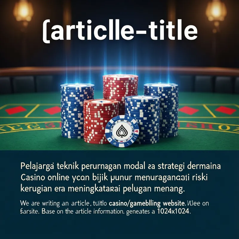 Strategi Menang Kasino